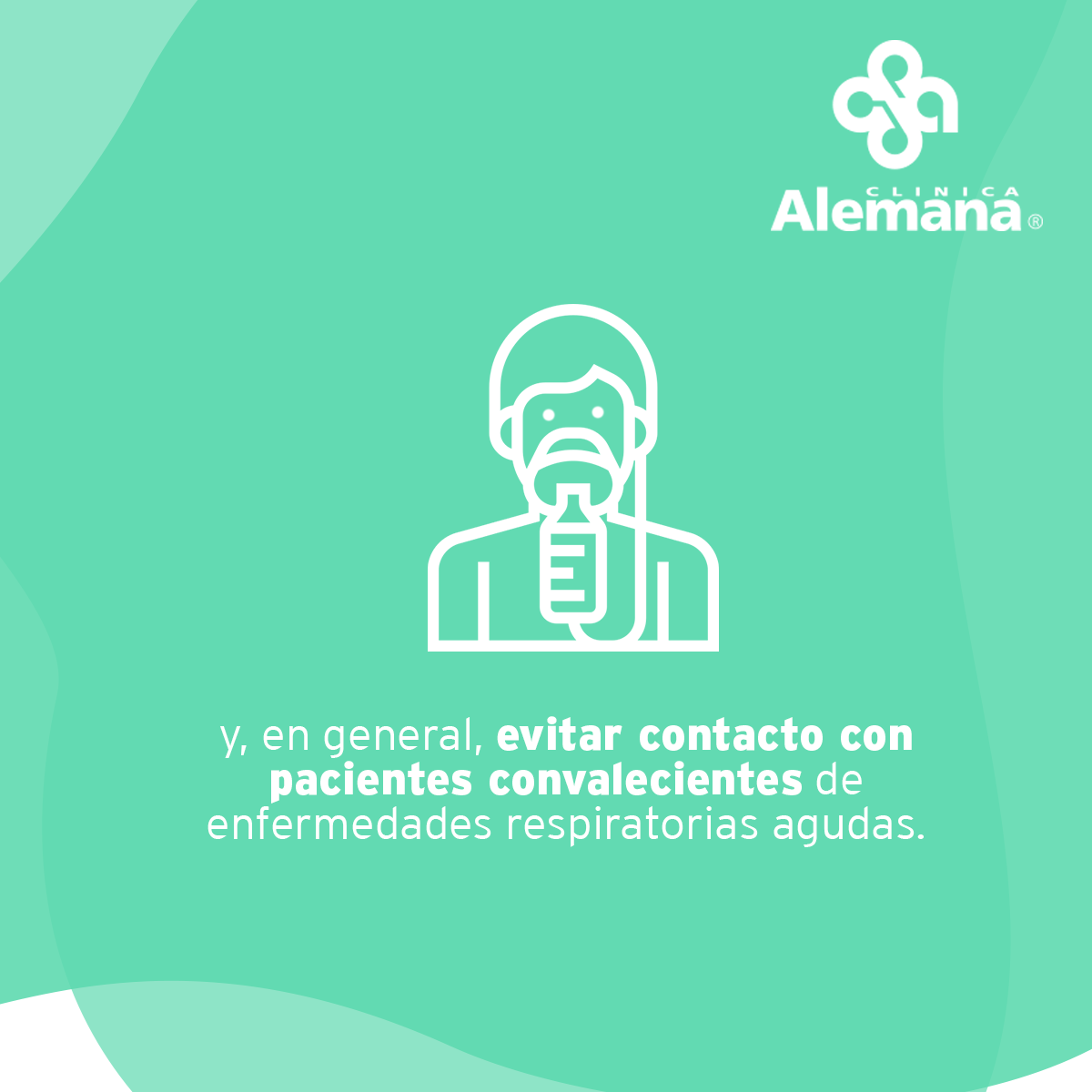 Icono de persona con una mascarilla respiratoria