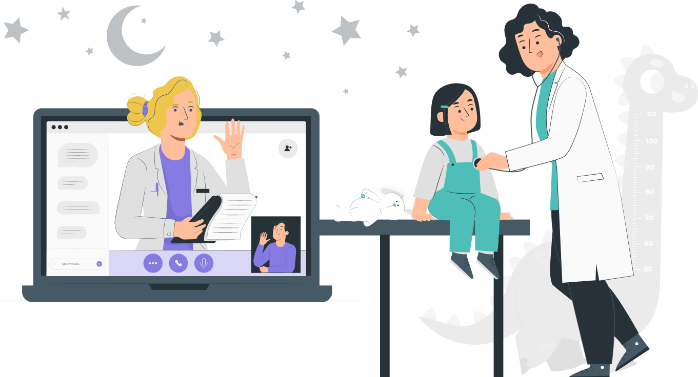 Consulta pediátrica Clínica Alemana