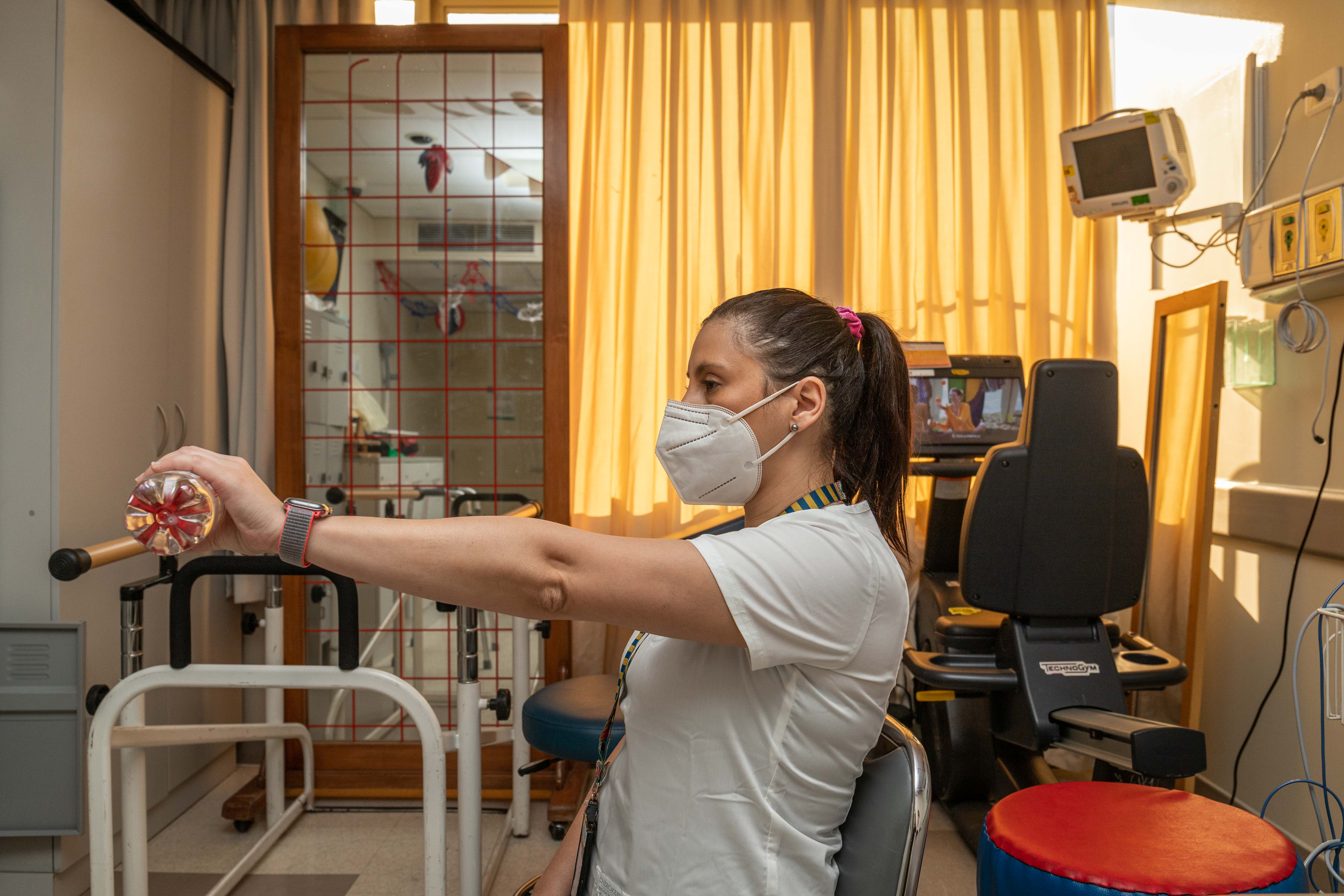ejercicios kinesiología adulto mayor clinica alemana