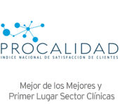 Pro Calidad Mejor de los mejores y Primer Lugar Sector Clínicas