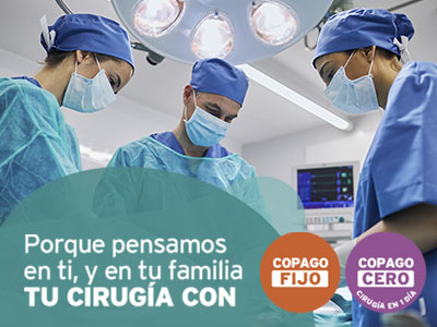 Copago Fijo o copago 0 en tu cirugía