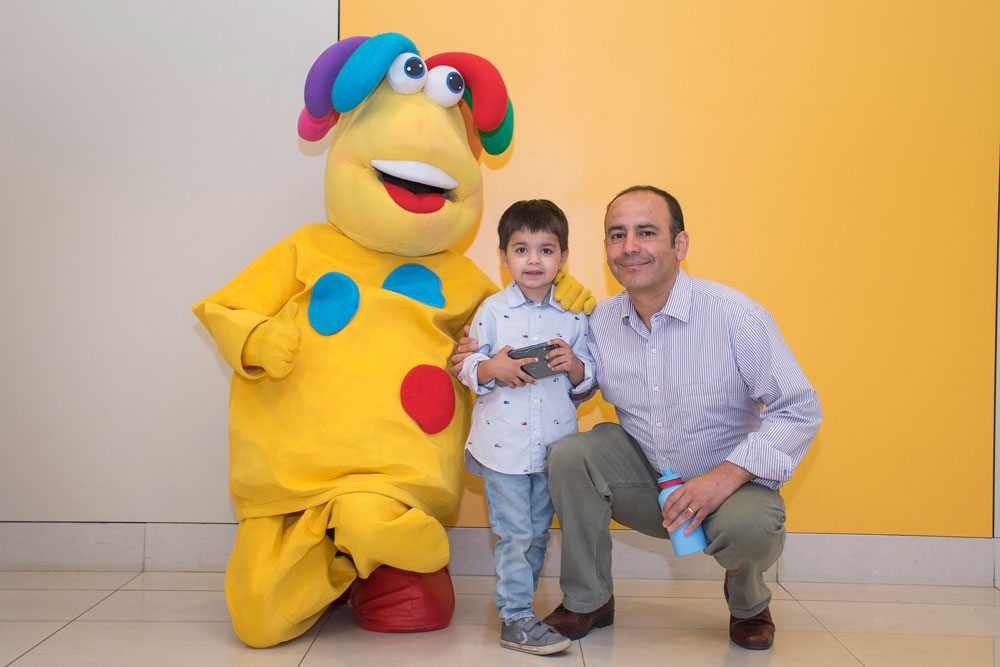 Pacientes Pediatría Clínica Alemana Luciano Zambrano y Felipe Zambrano