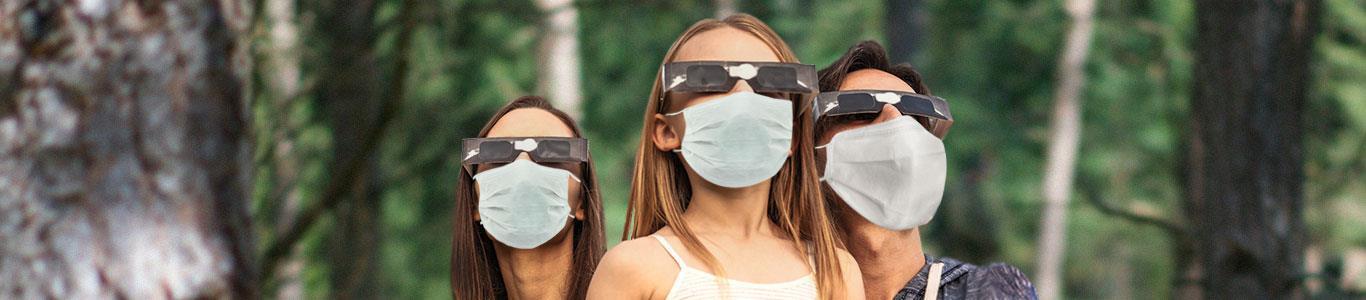 Eclipse: ¿Cómo verlo de manera segura en época de Covid?